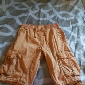 Boys drawstring cargo shorts